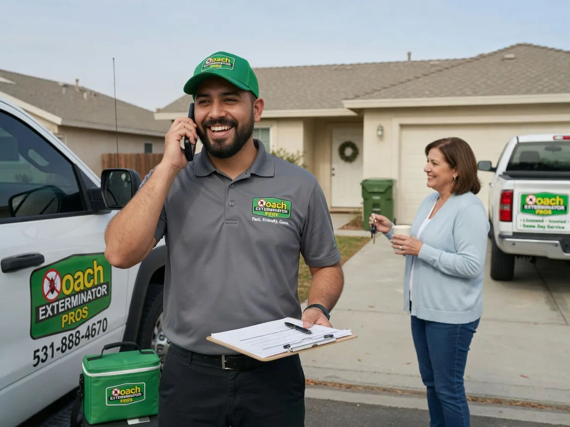 Pest Control Roach Exterminator Sharon Center, OH FAQs